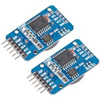 muzoct 2pcs módulo de buytra DS3231 AT24 C32 IIC precisión reloj en tiempo real Módulo de memoria Arduino con una carga…